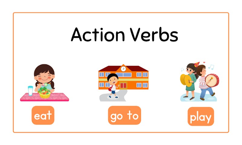 action verb examples